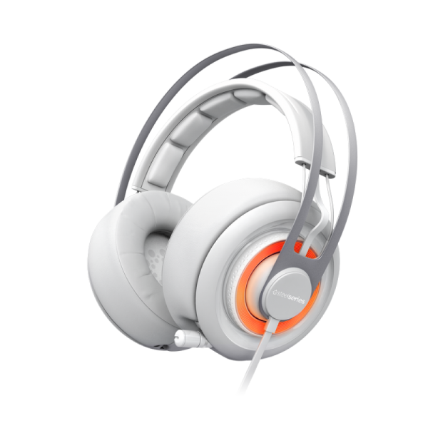 Геймърски слушалки SteelSeries Siberia Elite White